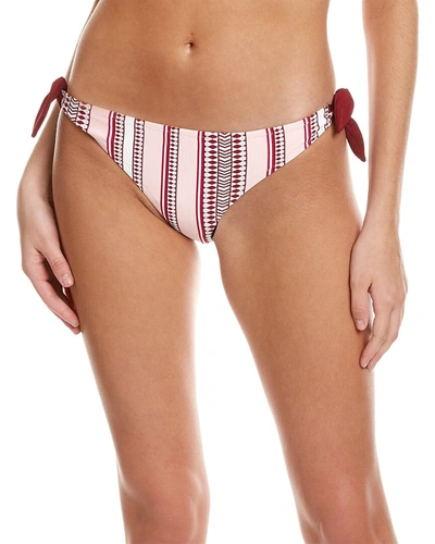 Lemlem Neela Side Tie Bikini Bottom In Pink