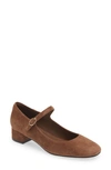 Jeffrey Campbell Top Tier Pump In Brown Suede