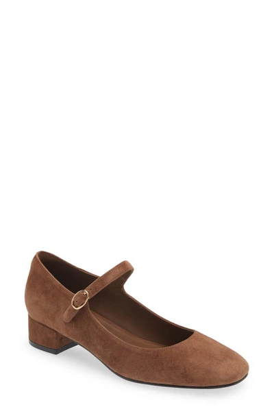 Jeffrey Campbell Top Tier Pump In Brown Suede