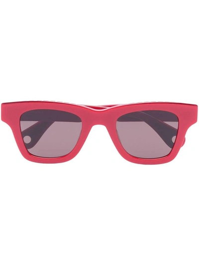 Jacquemus Nocio D-frame Sunglasses In Red