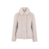 Max Mara Teddino Relaxed-fit Wool And Silk-blend Coat In Nude &amp; Neutrals