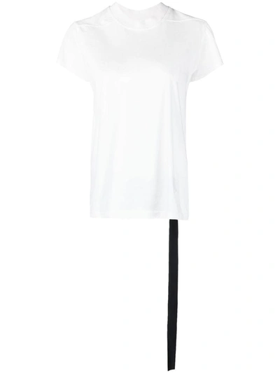 Rick Owens Drkshdw Ribbed T In White