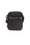 CERRUTI 1881 CERRUTI 1881 BROWN NYLON MESSENGER MEN'S BAG