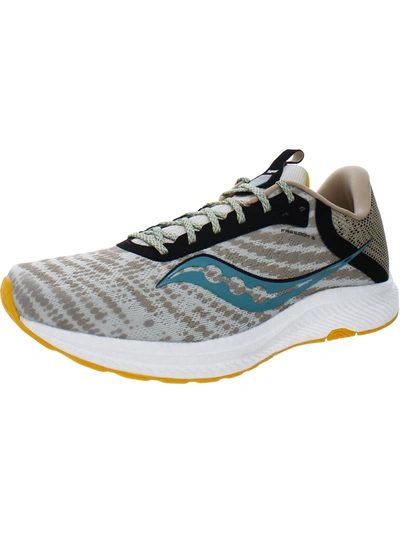 Saucony Freedom 5 Mens Fitness Workout Athletic And Training Shoes In Multi