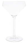 Fortessa Sole Shatter Resistant 6-piece Set Martini Glasses In Clear