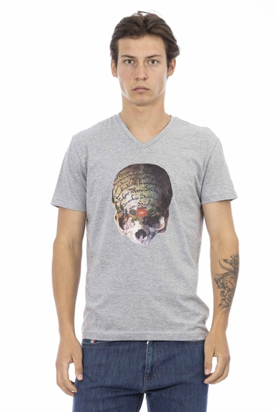 Trussardi Action Gray Cotton T-shirt