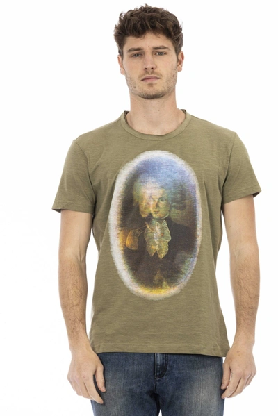 Trussardi Action Green Cotton T-shirt