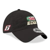 New Era Black Brad Keselowski Castrol Edge Enzyme Washed 9twenty Adjustable Hat In Black