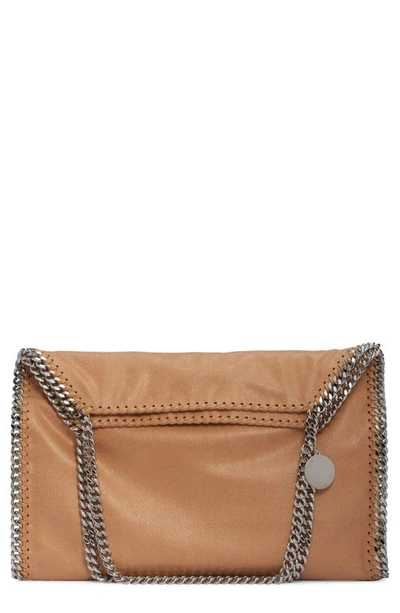 Stella Mccartney Mini Eco Shaggy Deer Tote In Beige