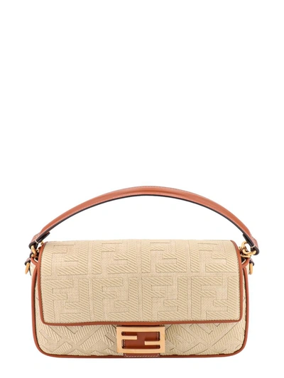 Fendi Baguette In Beige