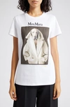 Max Mara Valido Dog T-shirt In White
