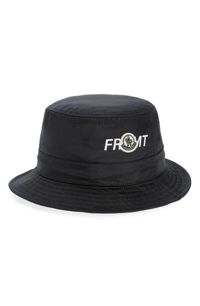 Moncler Genius Bucket Hat In Black