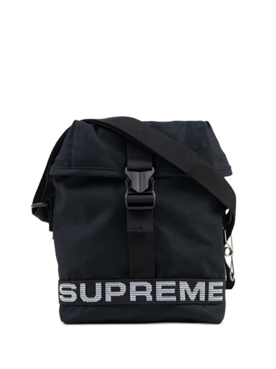 Supreme Field Side Bag In Black | ModeSens