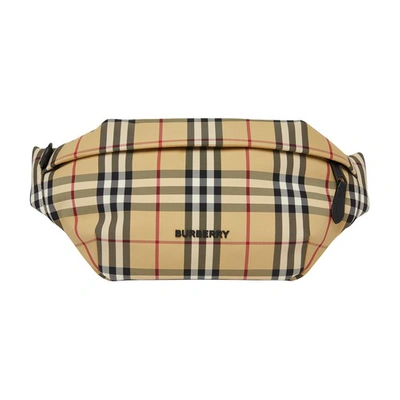 Burberry Sonny Fanny Pack In Archive_beige