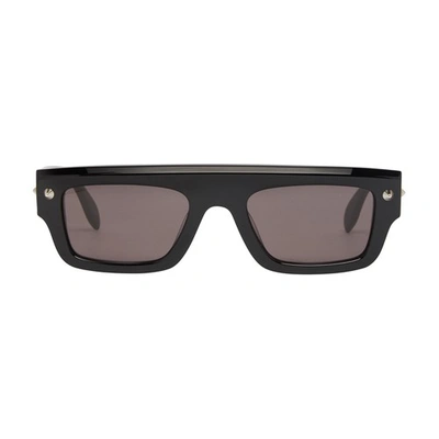 Alexander Mcqueen Sunglasses In Black_black_smoke