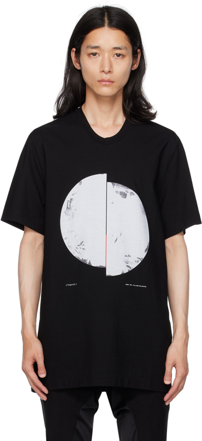 Julius Black Printed T-shirt