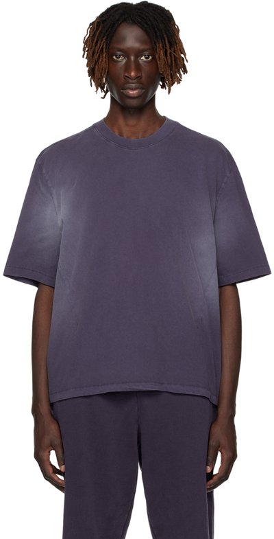 Entire Studios Purple Dart T-shirt In Black
