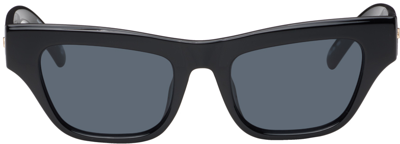 Le Specs Hankering 50mm Rectangular Sunglasses In Black