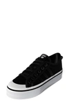 Adidas Originals Nizza Platform Sneaker In Black/ Core Black/ Ftwr White