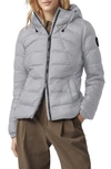 Canada Goose Abbott Hooded Jacket In Silverbirch - Bouleau Argente