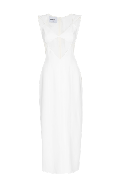 Maet Demetra Long White Dress