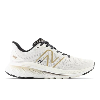 New Balance Women's Fresh Foam X 860v13 In White/black