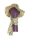 Etro Seidenhut Mit Breiter Krempe In Green
