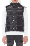Hvman Puffer Vest In Black