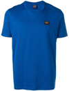 Paul & Shark Blue Logo Cotton T-shirt In Blue
