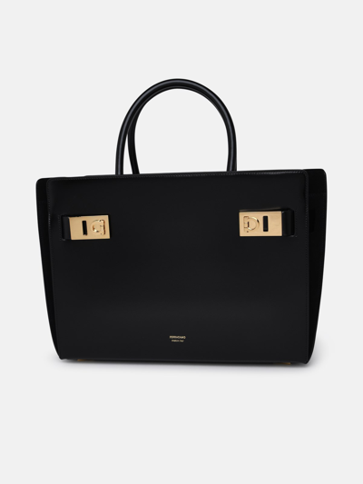 Ferragamo Borsa Archive In Black