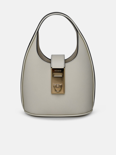 Ferragamo Borsa Hobo Mini In White