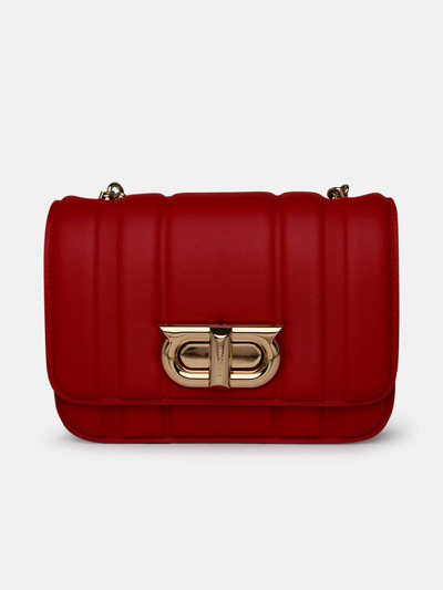 Ferragamo Tracolla Embossed Mini In Red