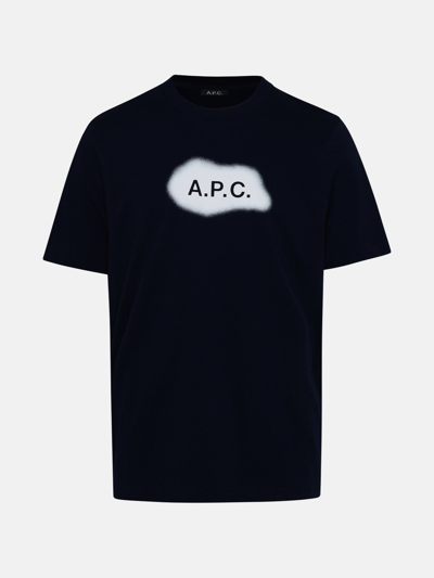 A.p.c. T-shirt Albert In Navy