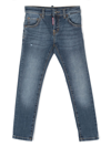 DSQUARED2 MID-RISE SKINNY JEANS