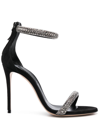 Casadei Blade Stratosphere - Woman Sandals Jet Ematite And Black 37 In Black