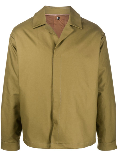 Costumein Notched-collar Michael Jacket In Green