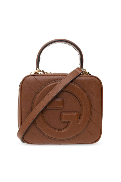 Gucci Blondie Top Handle Bag In Cuir