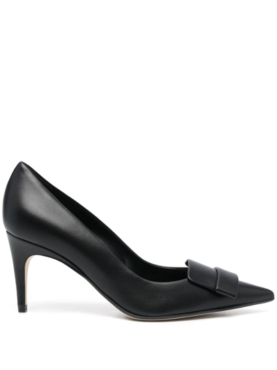 Sergio Rossi Sr1 75 Leather Pumps In Black