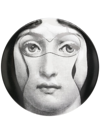 FORNASETTI GRAPHIC-PRINT PLATE