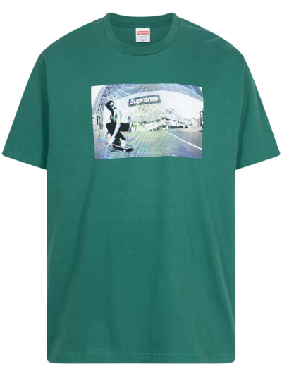 Supreme Dylan Cotton T-shirt In Grün