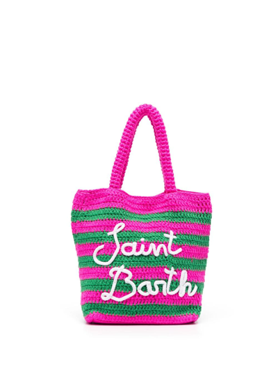 Mc2 Saint Barth - Cotton Beach Bag For Girls -  shop online