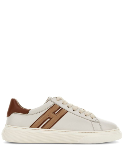 Hogan H630 Low-top Sneakers In Nude