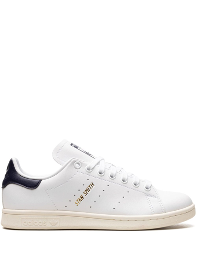 Adidas Originals Stan Smith Leather Sneakers In Weiss