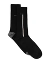 HUGO BOSS BOSS MAN SOCKS & HOSIERY BLACK SIZE ONESIZE COTTON, POLYAMIDE, ELASTANE