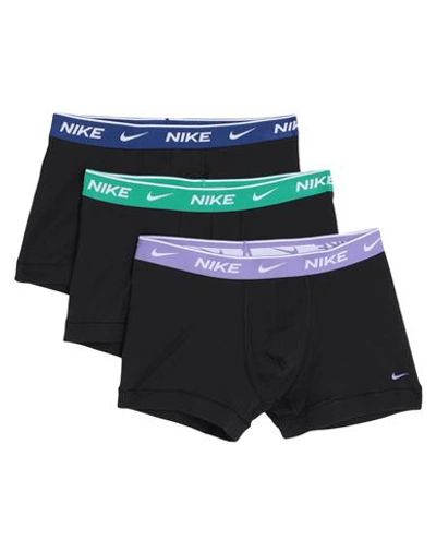 Nike Man Boxer Black Size L Cotton, Elastane