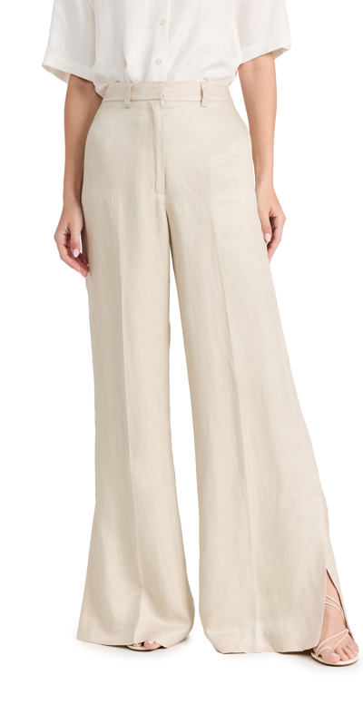 Anine Bing Lyra Trousers In Mauve