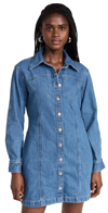 LEVI'S SHAY DENIM DRESS INDIGO STONEWASH