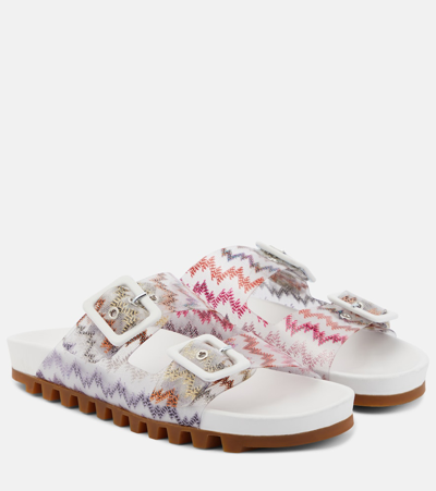 Missoni Zig-zag Pvc Sandals In Multicoloured