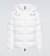 Moncler Maya Hooded Puffer Jacket In White