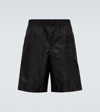 Prada Re-nylon Swim Shorts In Black